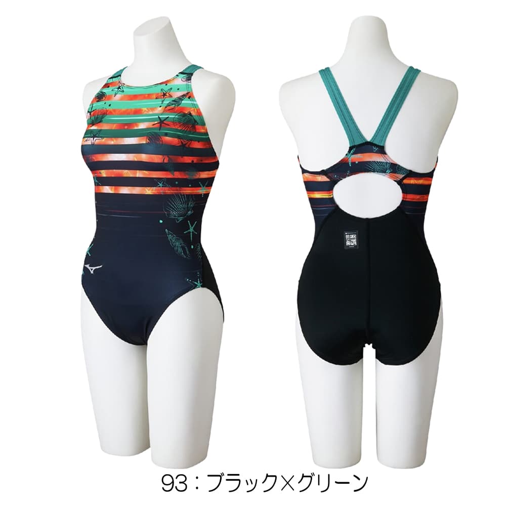 ミズノMIZUNO競泳水着レディースWA承認モデルSTGraphicローカット2026年春夏モデルN2MAD741finaマークあり