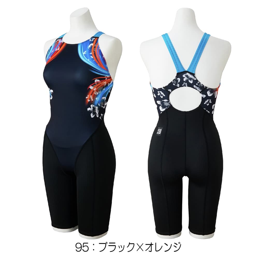 ミズノMIZUNO競泳水着レディースWA承認モデルSTGraphicハーフスーツマスターズバックオールインワン2026年春夏モデルN2MGD742finaマークあり