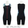 ミズノMIZUNO別注オリジナルフィットネス水着レディースセパレーツセパレートファスナー付き袖なしパッド付きN2JGDW02