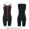 ミズノMIZUNO別注オリジナルフィットネス水着レディースセパレーツセパレートファスナー付き袖なしパッド付きN2JGDW02