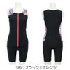 ミズノMIZUNO別注オリジナルフィットネス水着レディースセパレーツセパレートファスナー付き袖なしパッド付きN2JGDW03