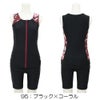 ミズノMIZUNO別注オリジナルフィットネス水着レディースセパレーツセパレートファスナー付き袖なしパッド付きN2JGDW04
