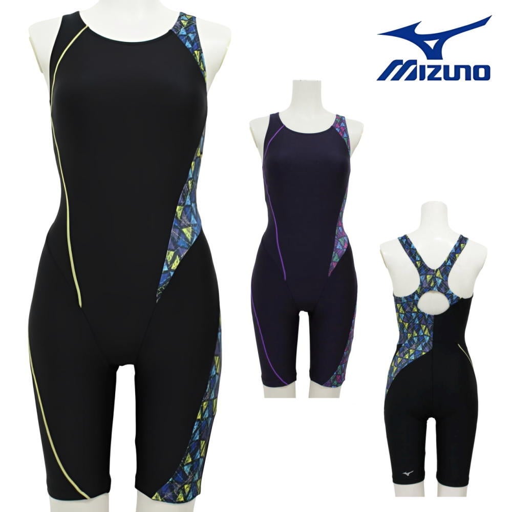 ミズノMIZUNO別注オリジナルフィットネス水着レディースオールインワンパッド付きN2JGDW10
