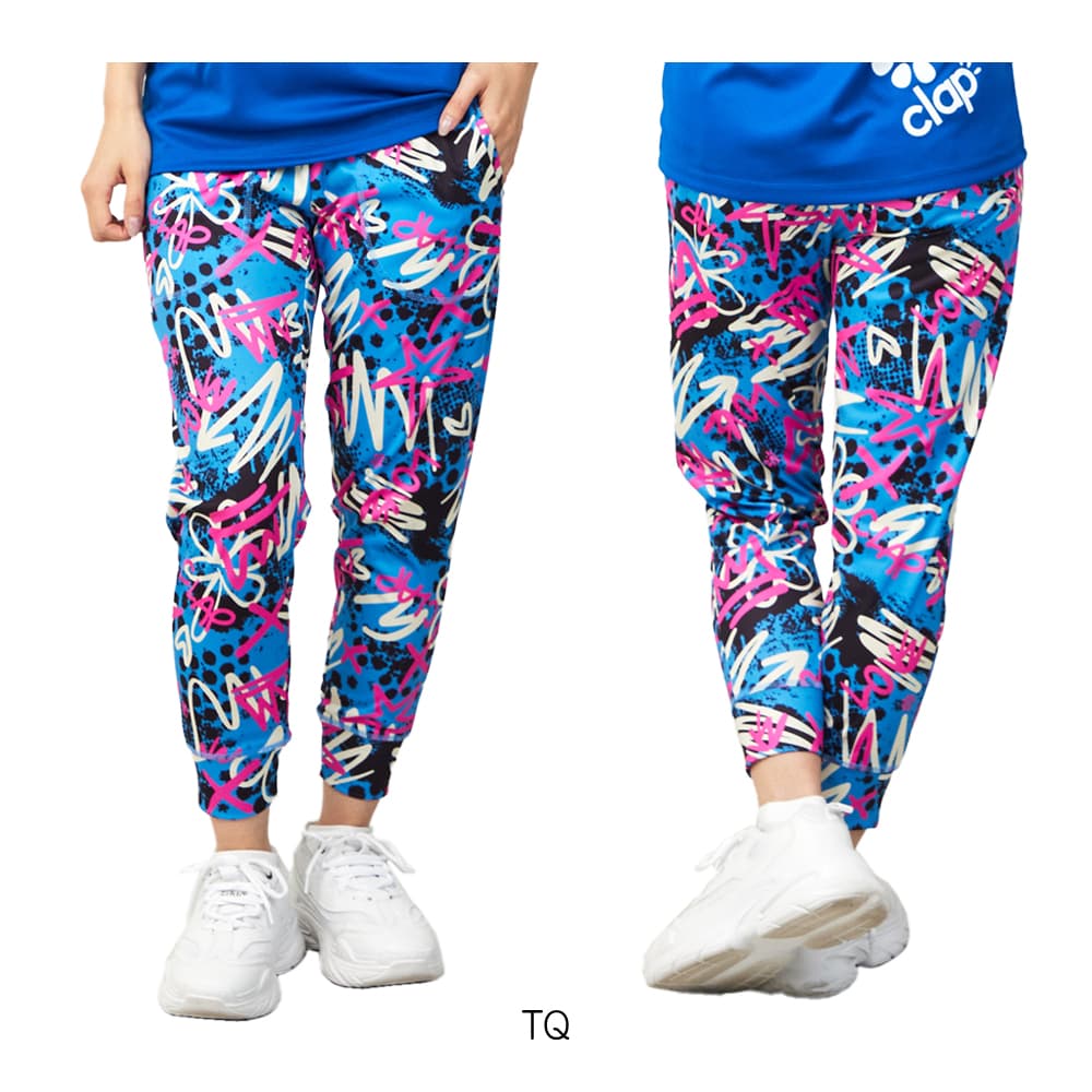 クラップCLAPストリートクラップクロップドパンツレディーススポーツアパレルトレーニングフィットネス女性CE26014