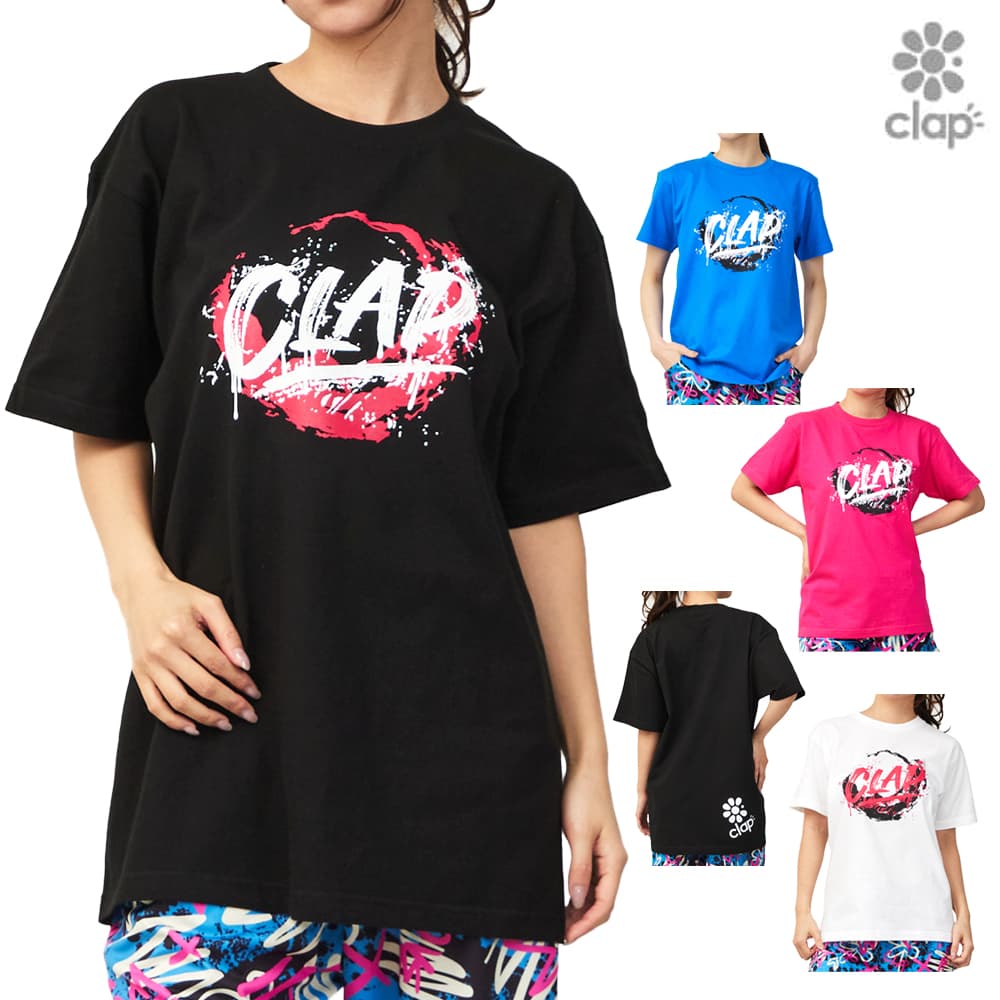 クラップCLAPマル_クラップティーレディーススポーツアパレルトレーニングフィットネス女性CTS26036