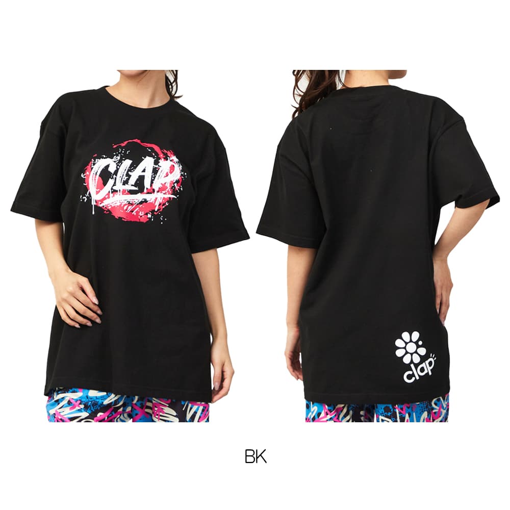 クラップCLAPマル_クラップティーレディーススポーツアパレルトレーニングフィットネス女性CTS26036