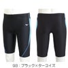 ミズノMIZUNO別注オリジナルフィットネス水着メンズハーフスパッツN2JBDW01