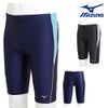 ミズノMIZUNO別注オリジナルフィットネス水着メンズハーフスパッツN2JBDW02