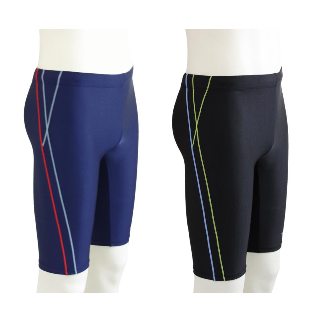 ミズノMIZUNO別注オリジナルフィットネス水着メンズハーフスパッツN2JBDW07