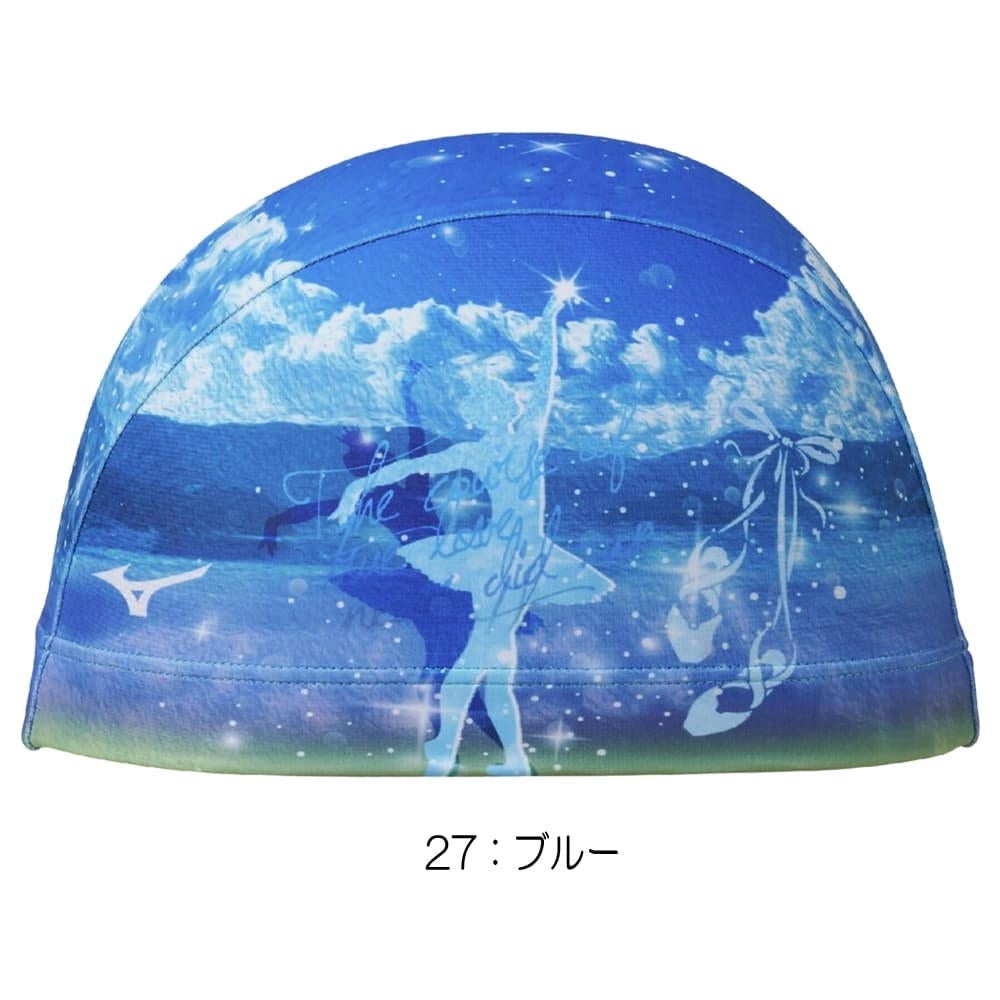 ミズノMIZUNO水泳2WAYキャップスイムキャップ水泳小物2026年春夏モデルN2JWD532