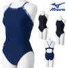 ミズノMIZUNO競泳水着練習用水着レディースエクサースーツミディアムカットEXERSUITSU-Fit競泳練習水着2026年春夏モデルN2MAD787