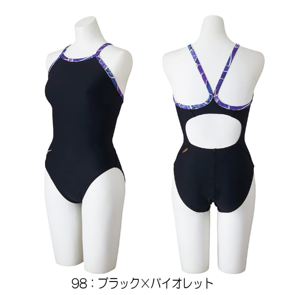 ミズノMIZUNO競泳水着練習用水着レディースエクサースーツミディアムカットEXERSUITSU-Fit競泳練習水着2026年春夏モデルN2MAD787