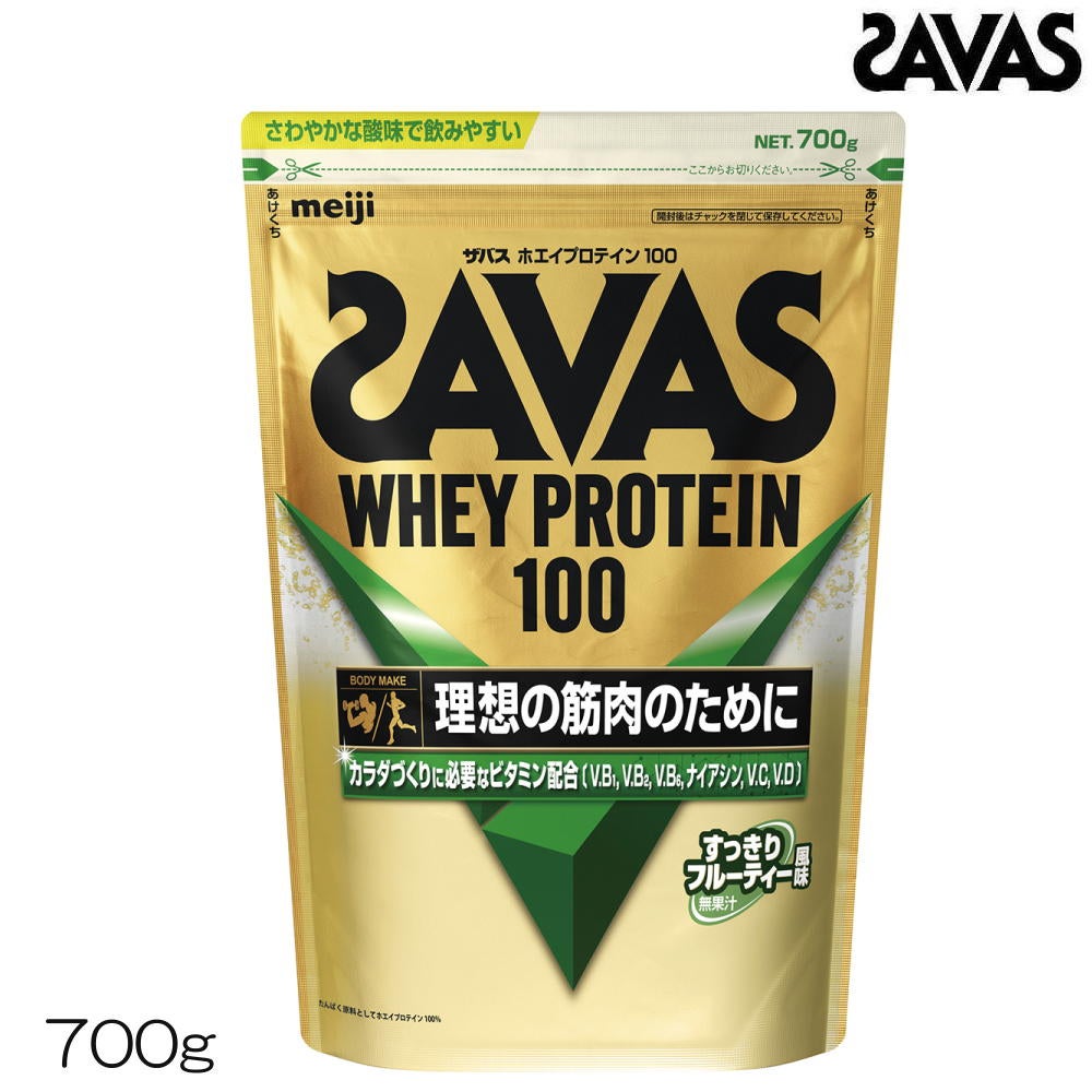 SAVASホエイプロテイン100フルーティー風味700g31928MJ