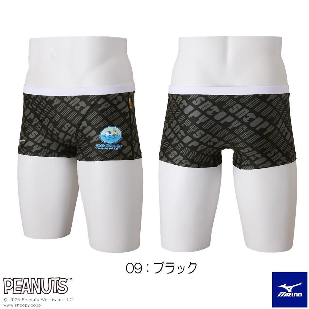 ミズノMIZUNO競泳水着練習用水着メンズエクサースーツショートスパッツEXERSUITSU-FitフィリックスFELIXTHECAT競泳練習水着2026年春夏モデルN2MBD590