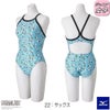 ミズノMIZUNO競泳水着練習用水着ジュニア女子エクサースーツミディアムカットEXERSUITSU-FitPEANUTSスヌーピー競泳練習水着2026年春夏モデルN2MAD431