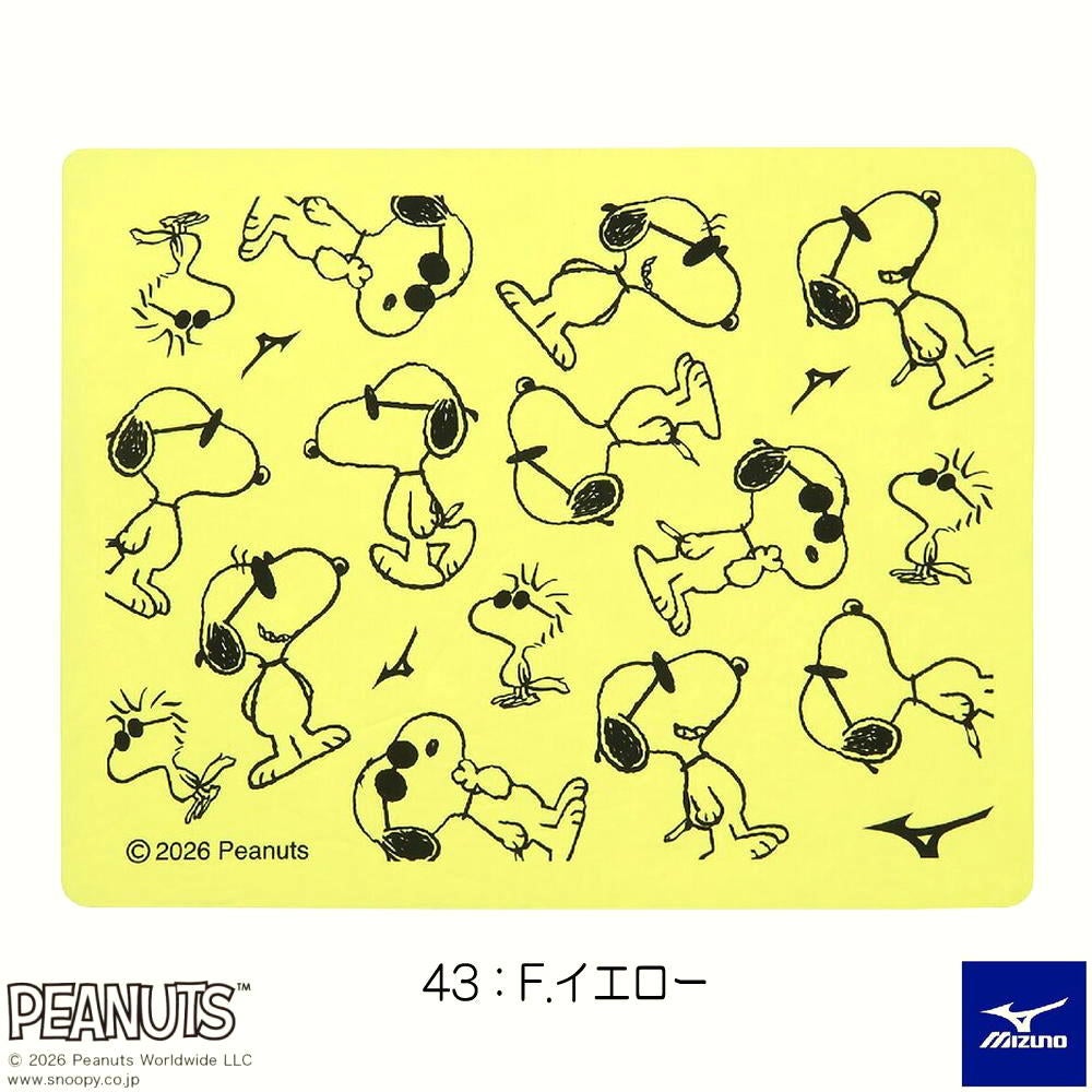 ミズノMIZUNO水泳スイムタオル吸水タオルセームタオルPEANUTS2026年春夏追加企画モデルN2JYD332