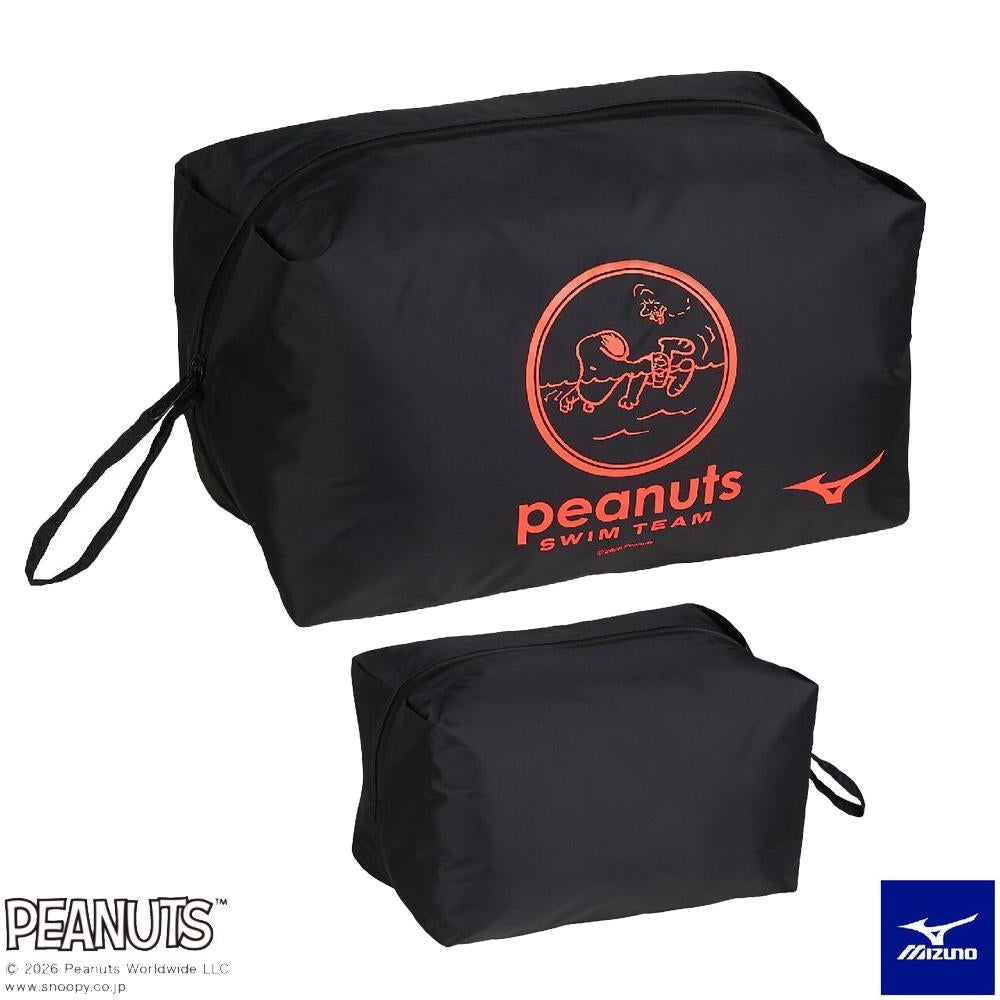 ミズノMIZUNO水泳ポーチLPEANUTS2026年春夏モデルN3JMDX05