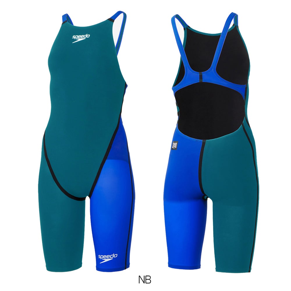 スピードSPEEDO競泳水着レディースWA承認モデルFastskinPro3ファストスキンプロ3オープンバックニースキンSCW12101Ffinaマークあり
