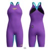 スピードSPEEDO競泳水着レディースFASTSKINLZRPureValor2.0ファストスキンレーザーピュアヴァラーウィメンズクローズドバックニースキンWA承認モデル競泳全種目向き高速水着SCW12403Ffinaマークあり