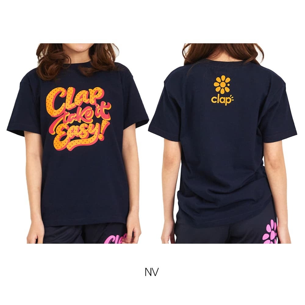 クラップCLAPテイクイットイージーティーレディーススポーツアパレルトレーニングフィットネス女性CTS26048