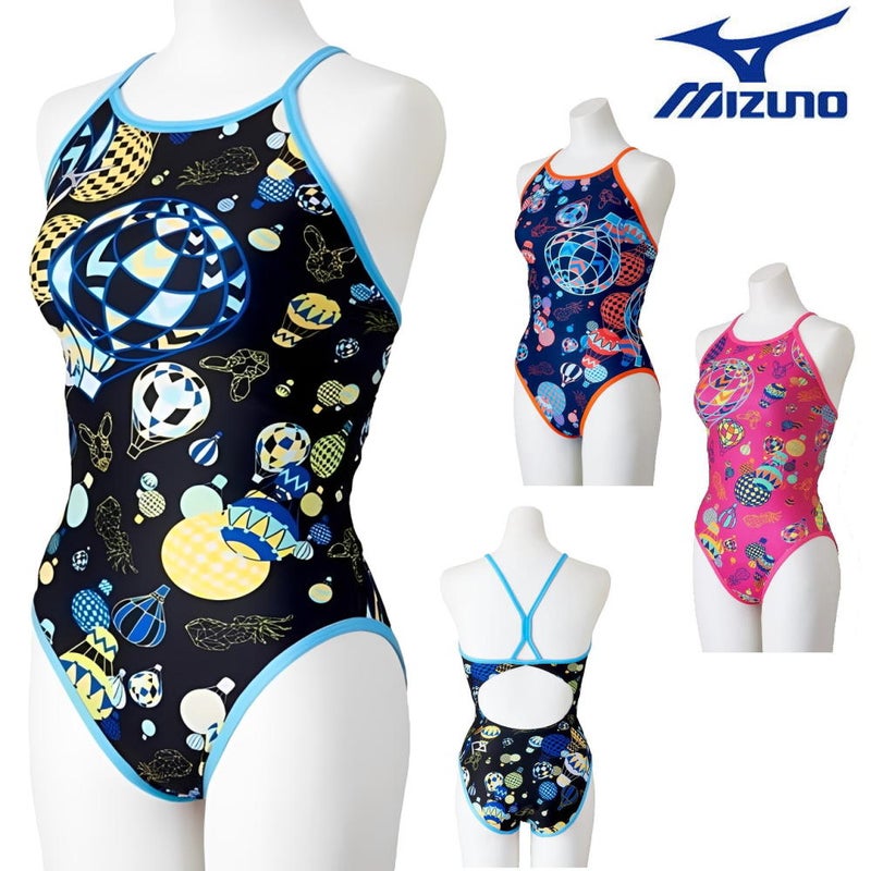 ミズノMIZUNO競泳水着練習用水着レディースエクサースーツミディアムカットEXERSUITSU-Fit競泳練習水着2026年春夏モデルN2MAD766