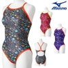 ミズノMIZUNO競泳水着練習用水着レディースエクサースーツミディアムカットEXERSUITSU-Fit競泳練習水着2026年春夏モデルN2MAD767