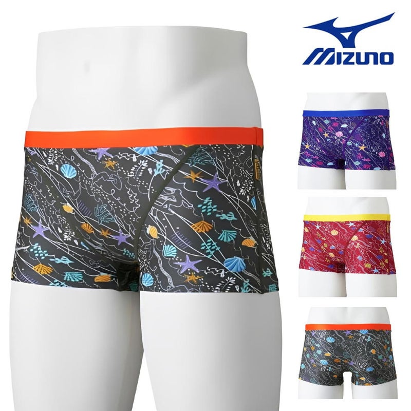 ミズノMIZUNO競泳水着練習用水着メンズエクサースーツショートスパッツEXERSUITSU-Fit競泳練習水着2026年春夏モデルN2MBD567