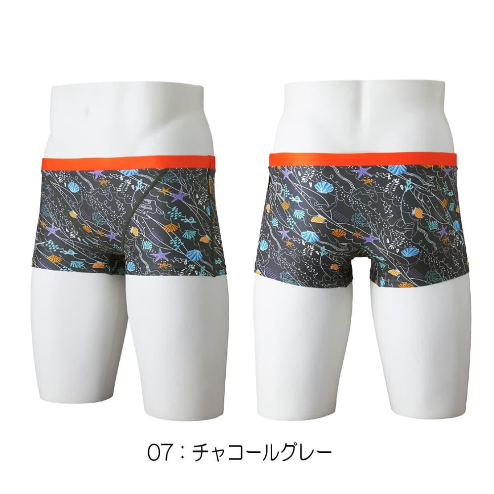ミズノMIZUNO競泳水着練習用水着メンズエクサースーツショートスパッツEXERSUITSU-Fit競泳練習水着2026年春夏モデルN2MBD567