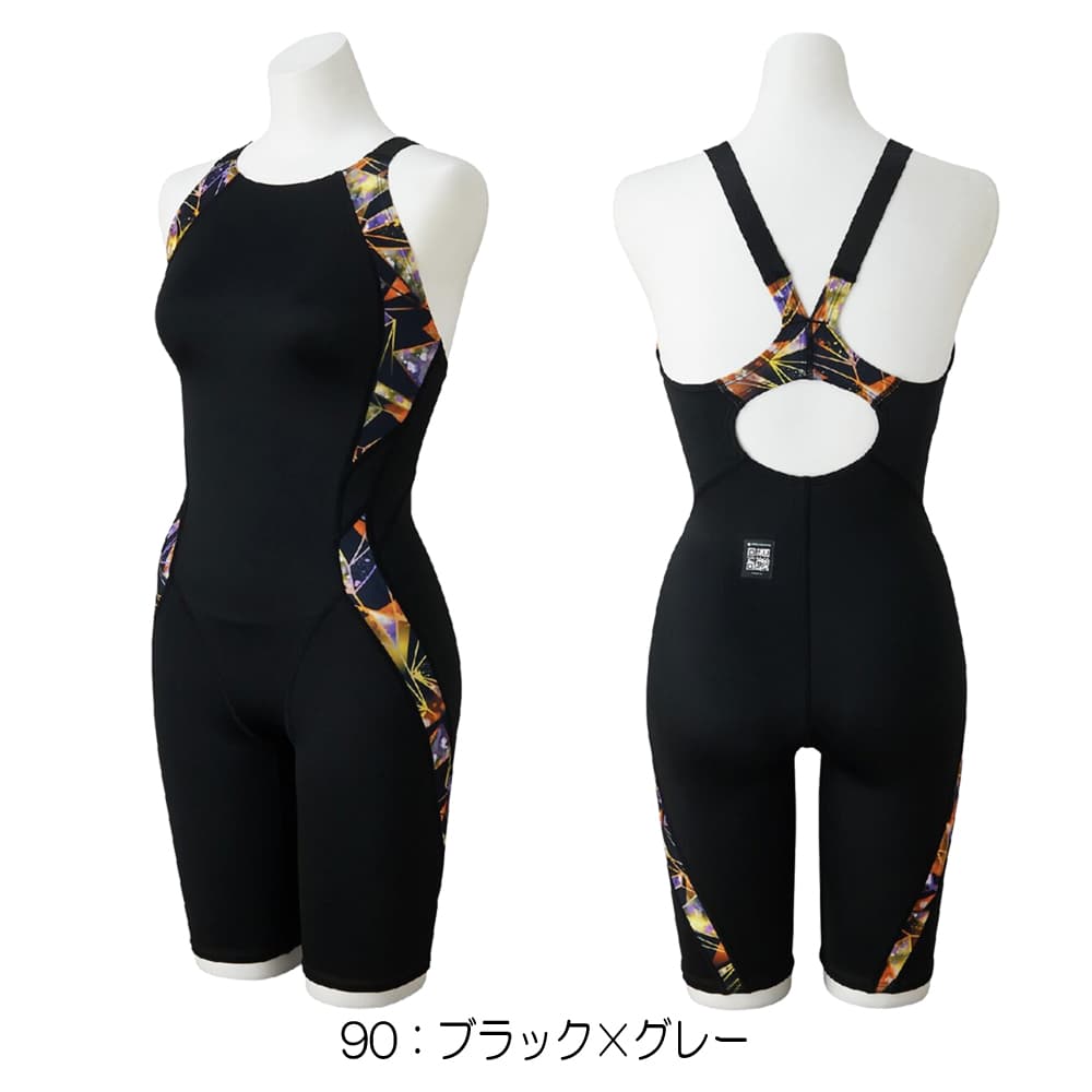 ミズノMIZUNO競泳水着レディースWA承認モデルSTGraphicハーフスーツマスターズバックここちUオールインワンGX・SONICSTREAM2026年春夏モデルN2MGD740finaマークあり