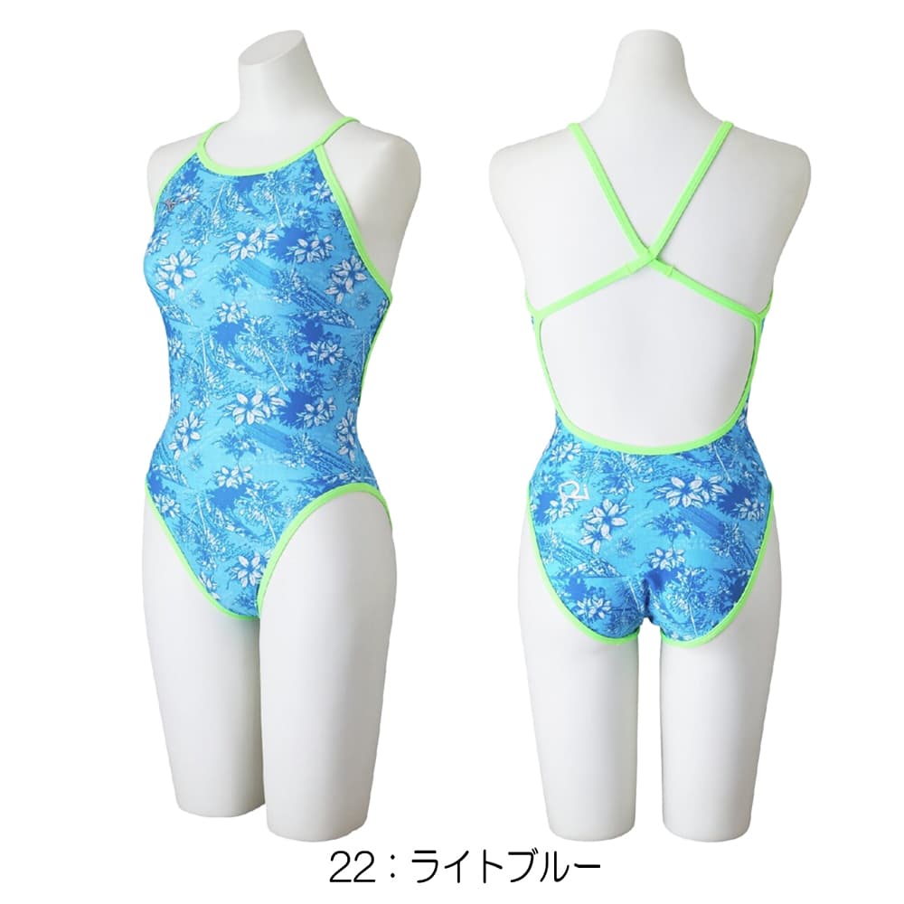 ミズノMIZUNO競泳水着練習用水着レディースエクサースーツミディアムカットEXERSUITSU-Fit競泳練習水着2026年春夏モデルN2MAD765