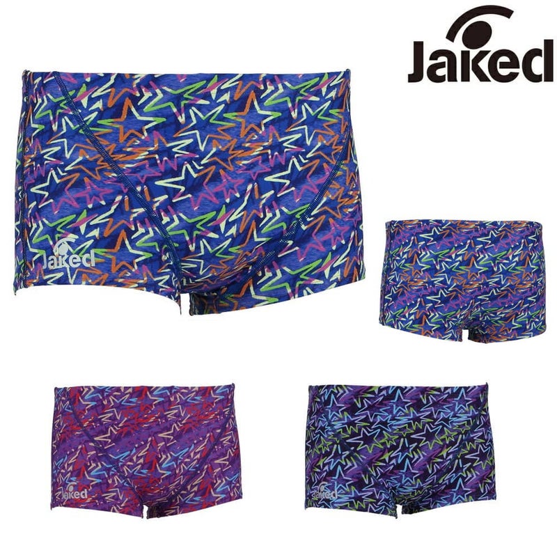 Jakedジャケッド競泳水着練習用水着メンズJ-FORTEXジェイ・フォルテックスショートスパッツ競泳練習水着2026年秋冬モデル830444F