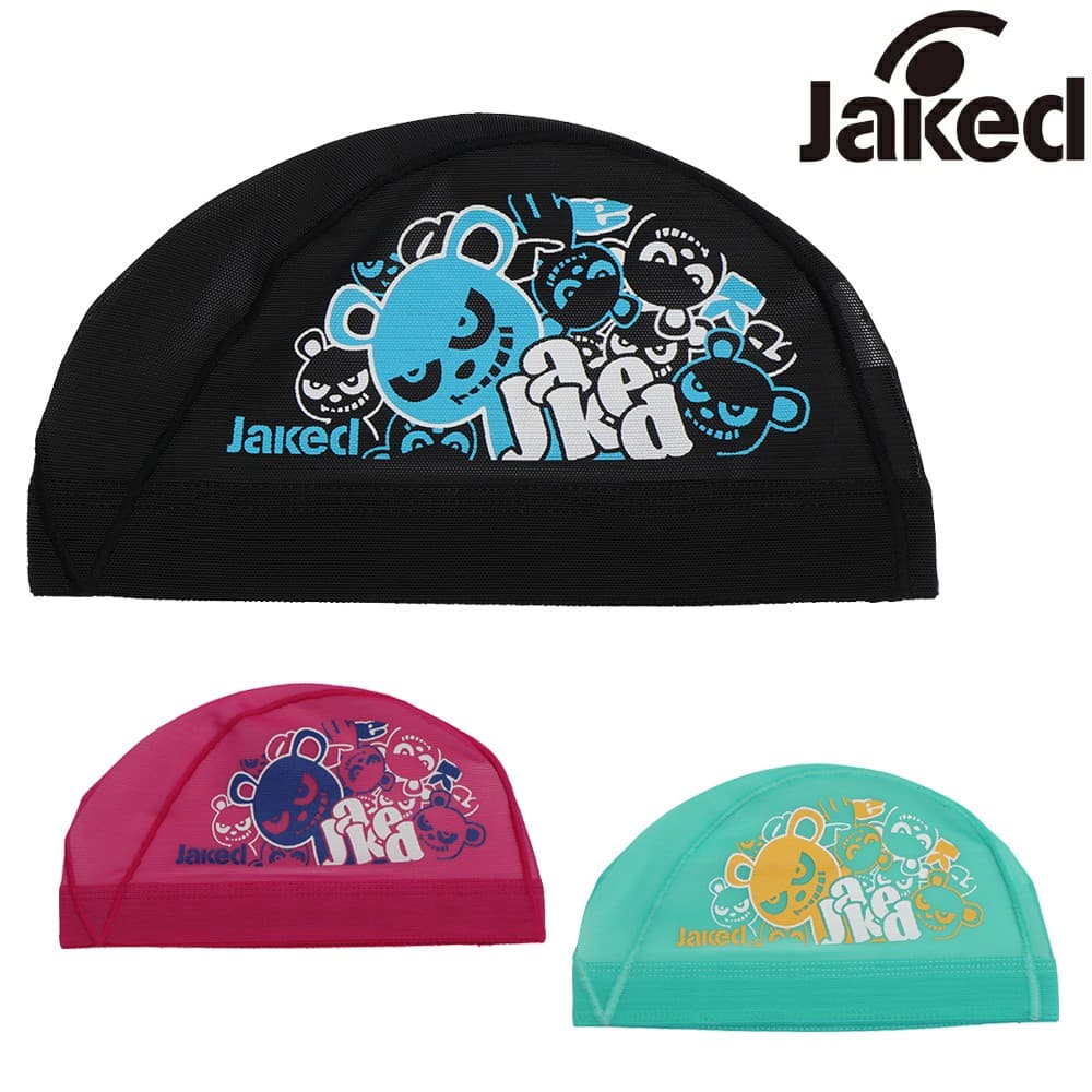 Jakedジャケッド水泳メッシュキャップスイムキャップ水泳小物2026年秋冬モデル830455F
