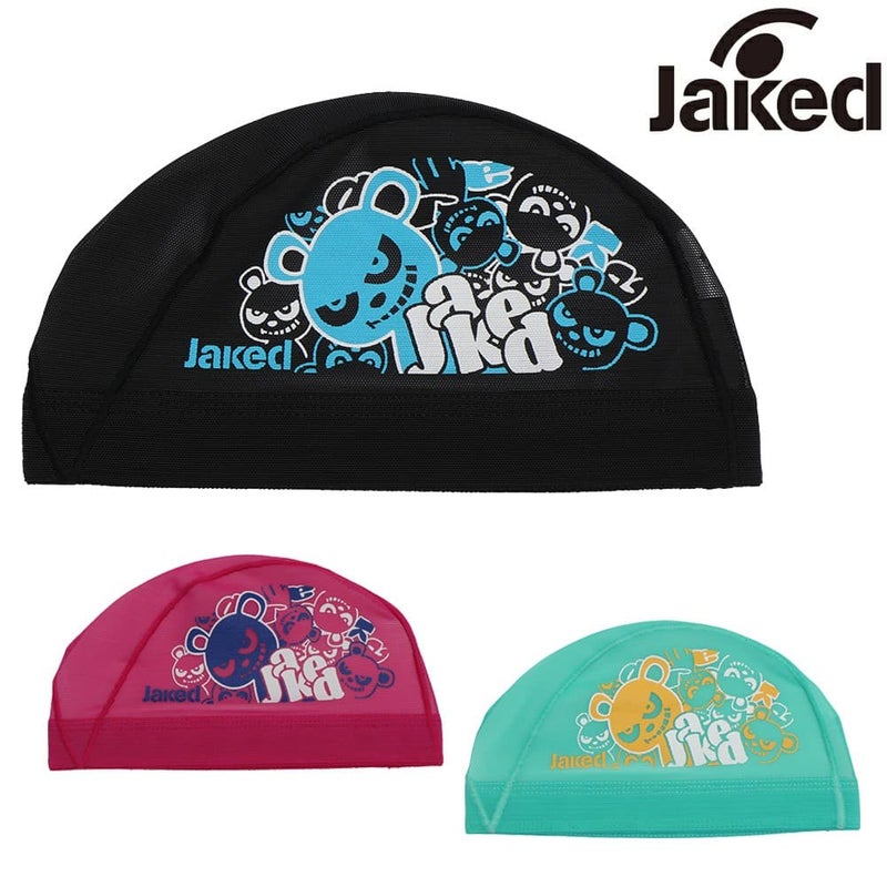 Jakedジャケッド水泳メッシュキャップスイムキャップ水泳小物2026年秋冬モデル830455F