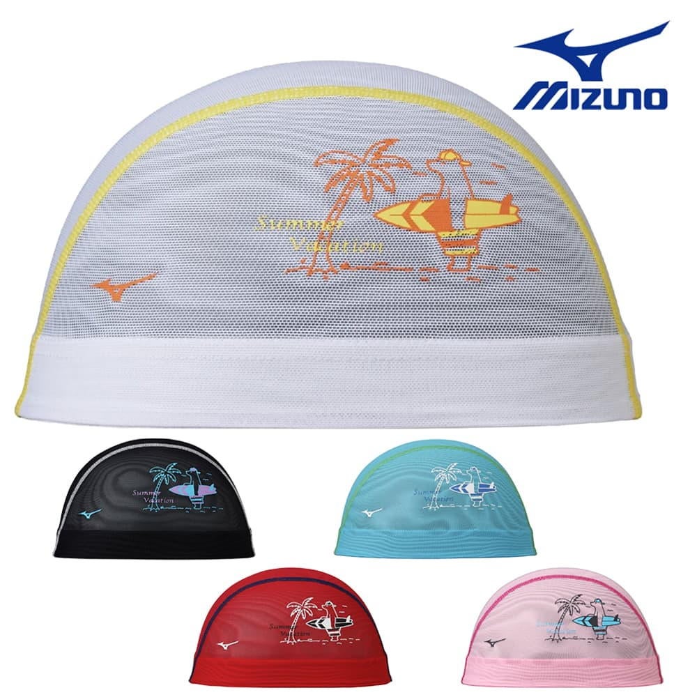 ミズノMIZUNO水泳メッシュキャップスイムキャップ水泳小物2026年春夏モデルN2JWD504