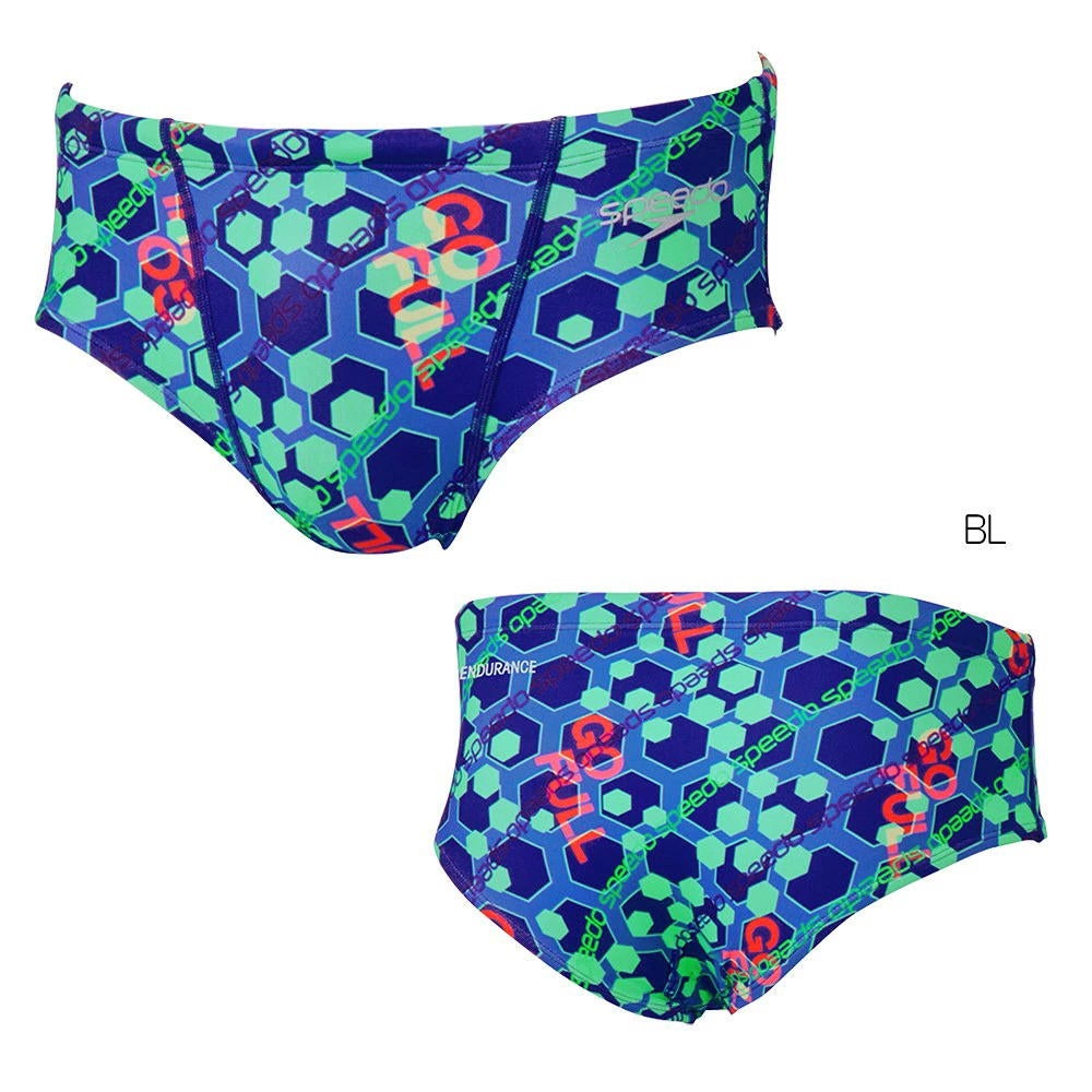スピード SPEEDO 競泳水着 練習用水着 メンズ ヘキサゴナルターンズショートボックス ENDURANCE ECO 競泳練習水着 2026年秋冬モデル ST42656
