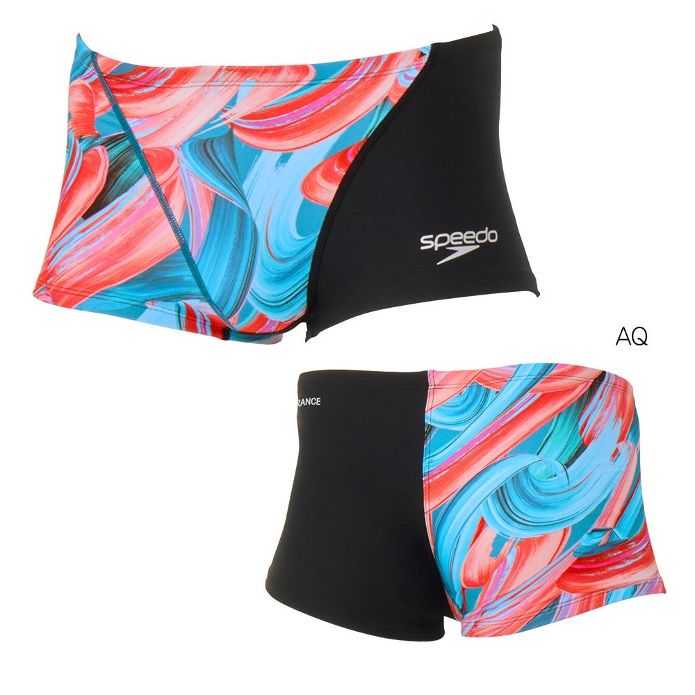 スピード SPEEDO 競泳水着 練習用水着 メンズ ブラッシーシャドウターンズボックス ENDURANCE ECO 競泳練習水着 2026年秋冬モデル ST52652