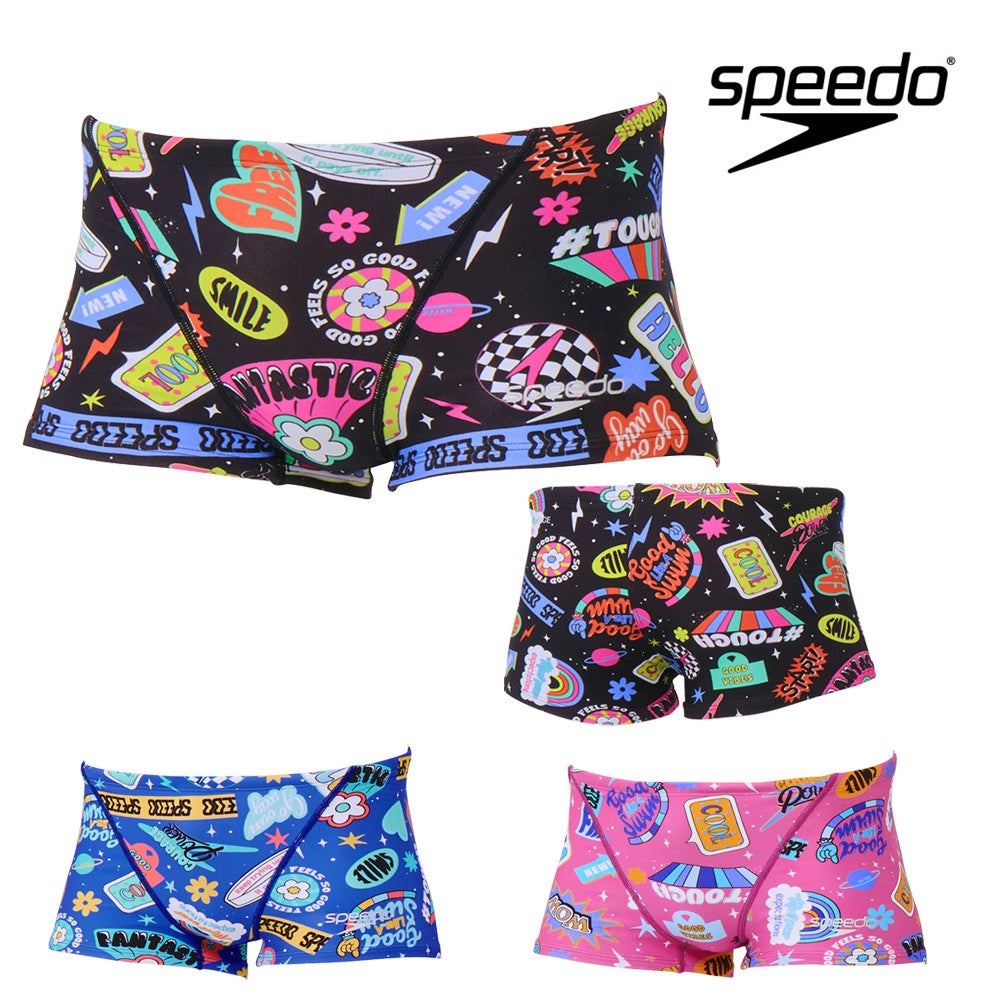スピード SPEEDO 競泳水着 練習用水着 メンズ カラフルアイコンズターンズボックス ENDURANCE ECO 競泳練習水着 2026年秋冬モデル ST52654
