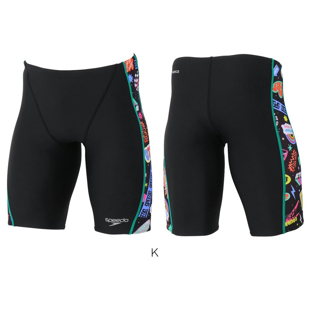 スピード SPEEDO 競泳水着 練習用水着 メンズ カラフルアイコンズターンズジャマー ENDURANCE ECO 競泳練習水着 2026年秋冬モデル ST62654