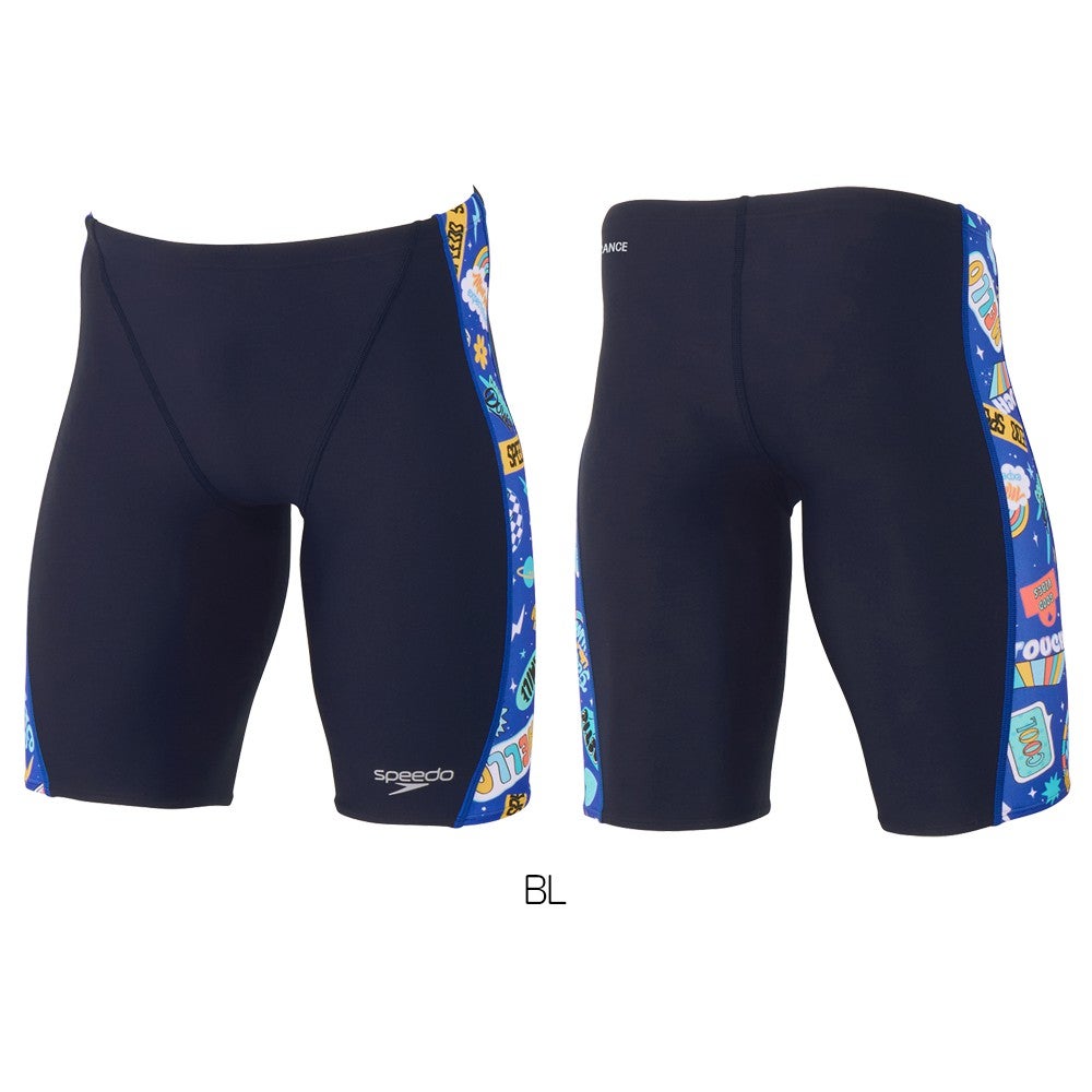 スピード SPEEDO 競泳水着 練習用水着 メンズ カラフルアイコンズターンズジャマー ENDURANCE ECO 競泳練習水着 2026年秋冬モデル ST62654