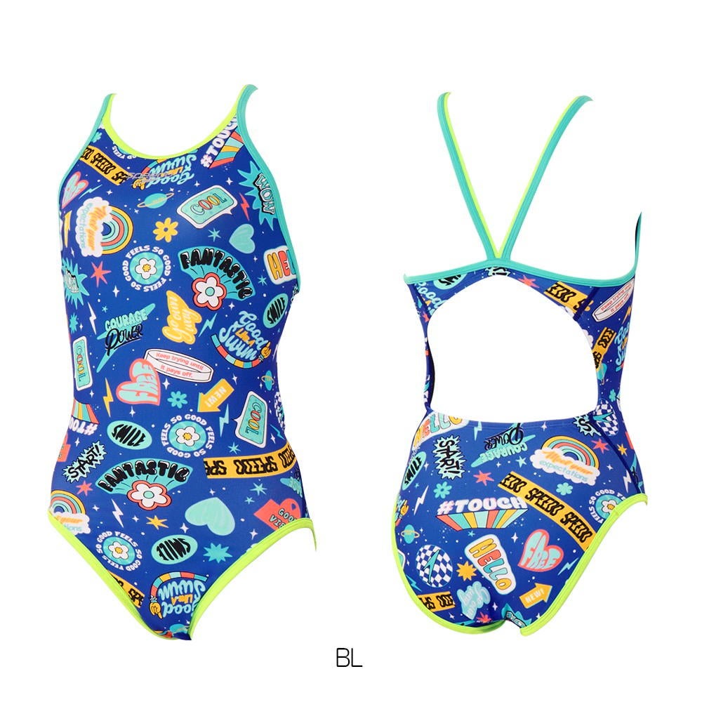 スピード SPEEDO 競泳水着 練習用水着 レディース カラフルアイコンズターンズスーツ ENDURANCE ECO 競泳練習水着 2026年秋冬モデル STW02654