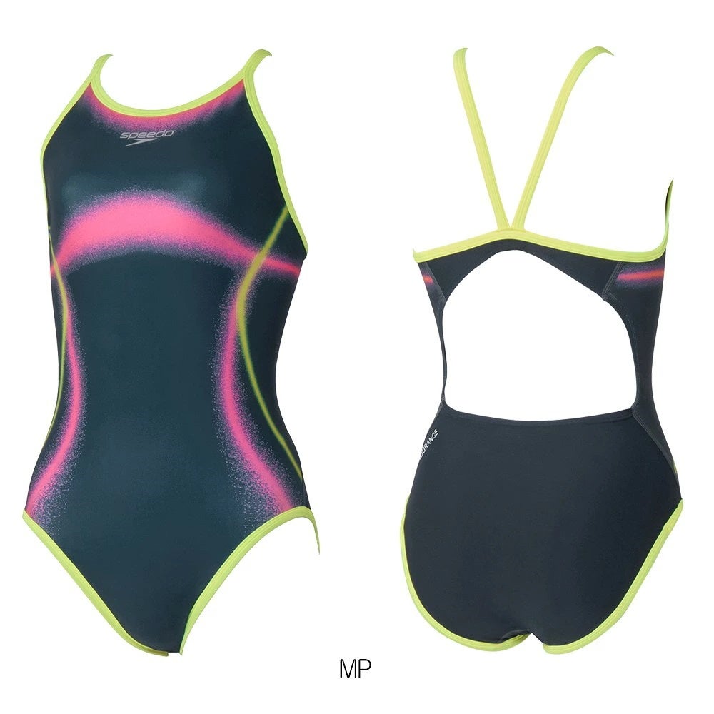 スピード SPEEDO 競泳水着 練習用水着 レディース ビームターンズスーツ ENDURANCE ECO 競泳練習水着 2026年秋冬モデル STW02658