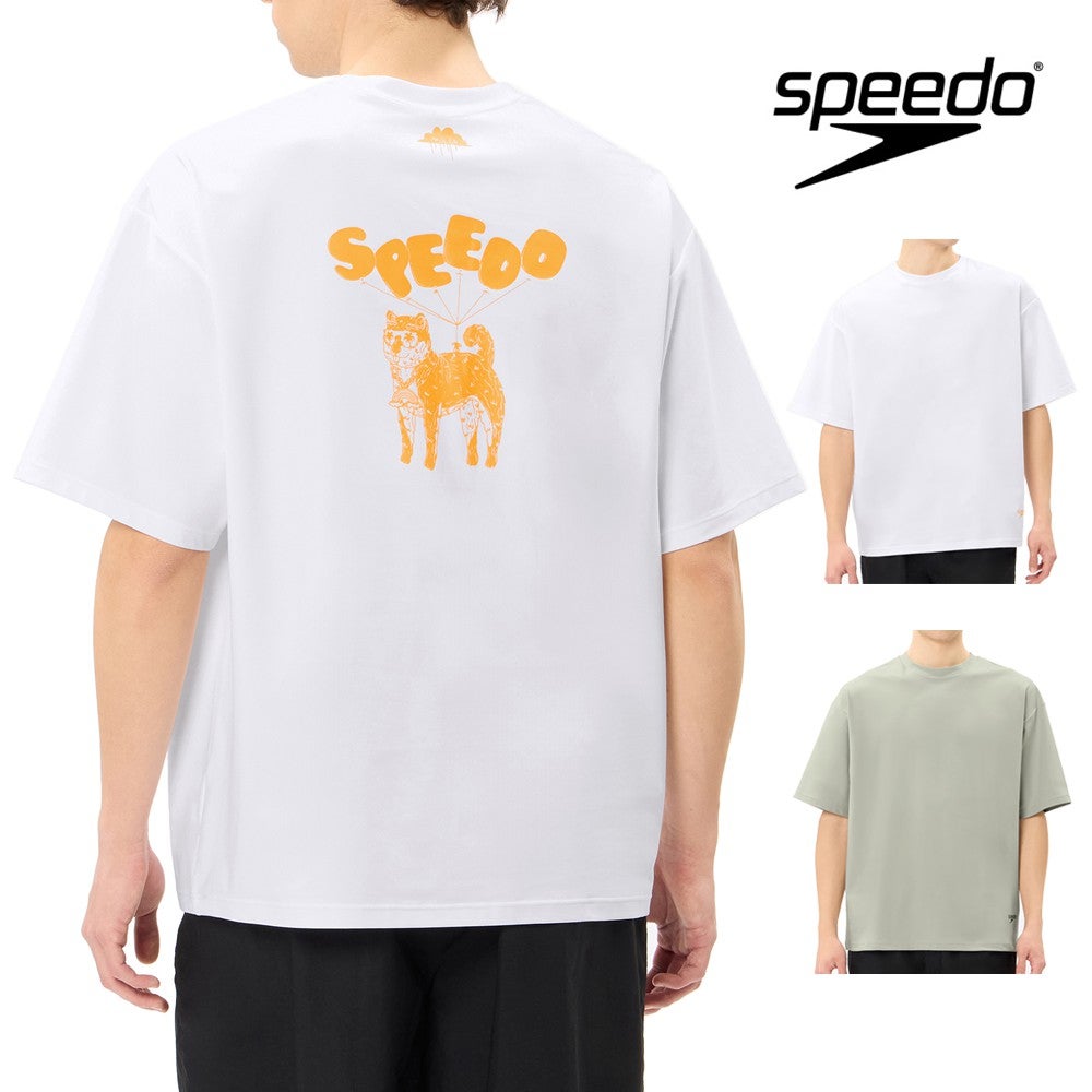 スピードSPEEDO水泳モルガラッシュガードティー2026年秋冬モデルSA32651MU