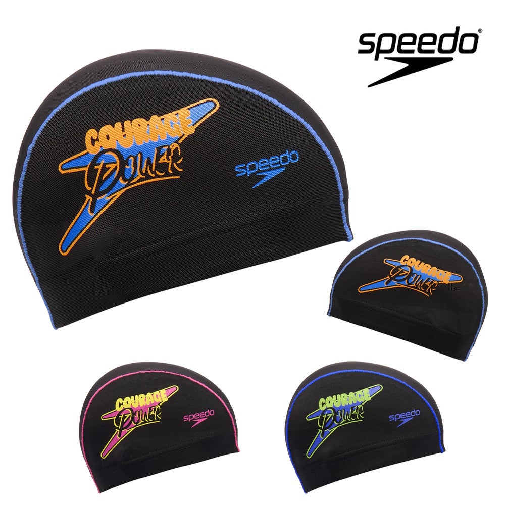 スピードSPEEDO水泳ネオンパワーメッシュキャップスイムキャップ水泳小物2026年秋冬モデルSE12652