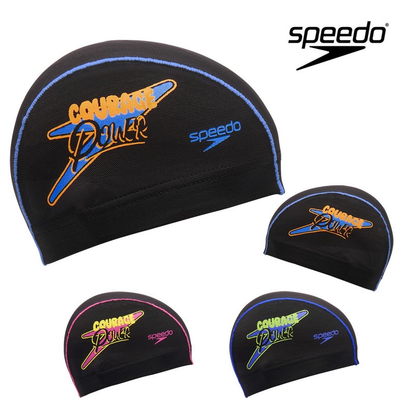 スピードSPEEDO水泳ネオンパワーメッシュキャップスイムキャップ水泳小物2026年秋冬モデルSE12652