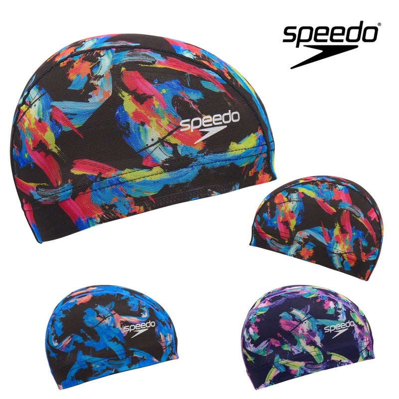 スピードSPEEDO水泳ワイルドブラッシュメッシュキャップスイムキャップ水泳小物2026年秋冬モデルSE12654