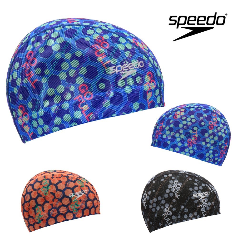 スピードSPEEDO水泳ヘキサゴナルメッシュキャップスイムキャップ水泳小物2026年秋冬モデルSE12655