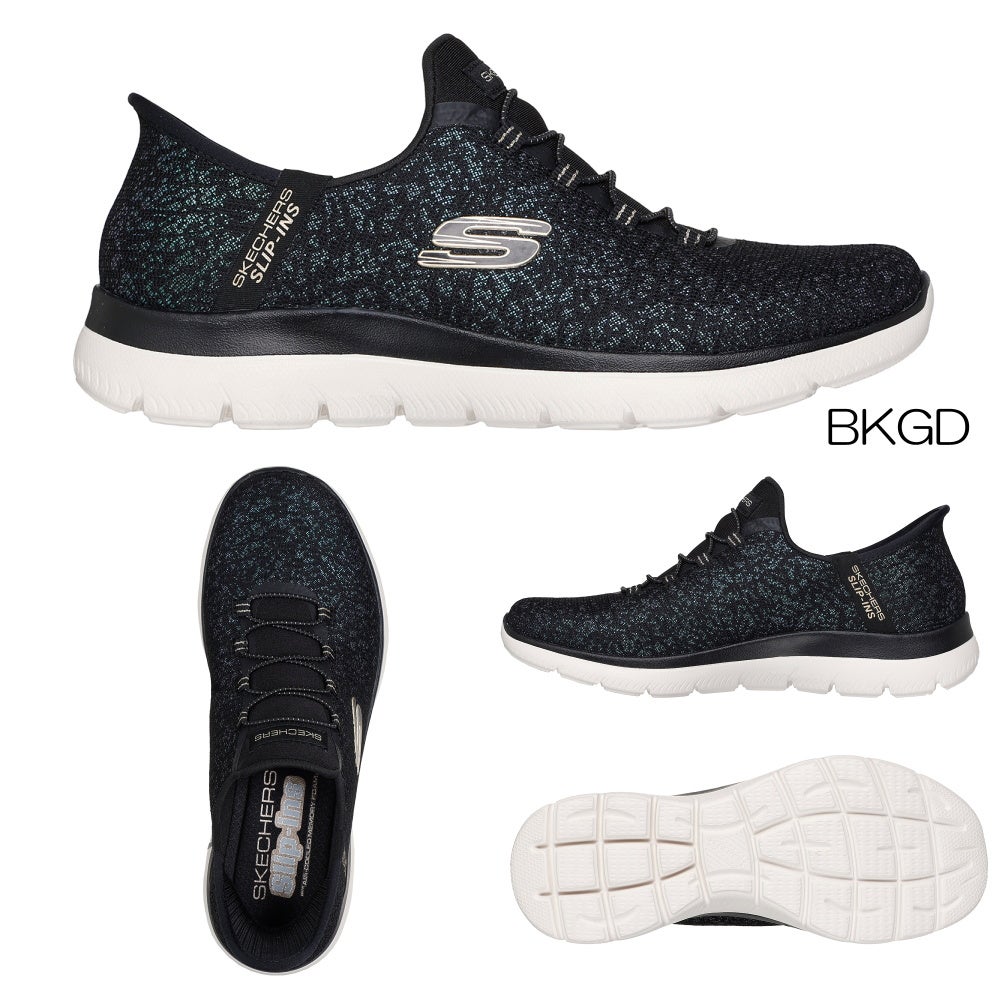 スケッチャーズ SKECHERS レディースシューズ スポーツカジュアルシューズ スニーカー 靴 スリップインズ SUMMITS-LUNAR GLOW SKJ150280