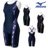 ミズノMIZUNOフィットネス水着レディースStrokeONEオールインワンパッド付き2026年春夏モデルN2JGD807
