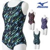 ミズノMIZUNOフィットネス水着レディースワンピースUバックパッド付き2026年春夏モデルN2JAD821