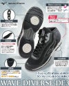 MIZUNOミズノスタジオエクササイズ用フィットネスシューズユニセックスWAVEDIVERSEDE3ウエーブダイバースDE331GF2674